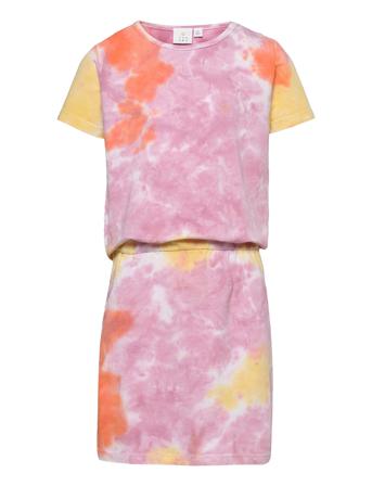 Uberta S_S Dress Dresses & Skirts Dresses Casual Dresses Short-sleeved Casual Dresses Vaaleanpunainen The New