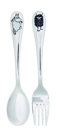 MOOMIN-ARABIA Bestikksett Mummitrollet & Stinky