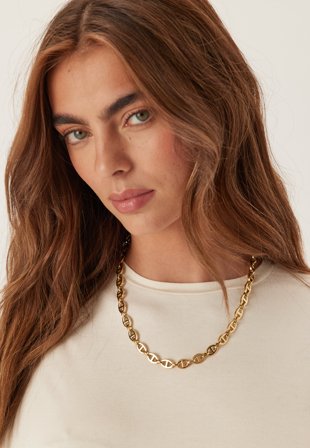BY JOLIMA - Celine Chain Necklace 45 - Gold