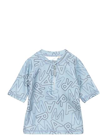 Swinston Swimwear UV Clothing UV Tops Blå MarMar Cph*Betinget Tilbud