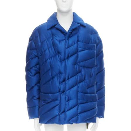 Fendi Vintage, Pre-owned Silk outerwear Blauw, Dames, Maat:M