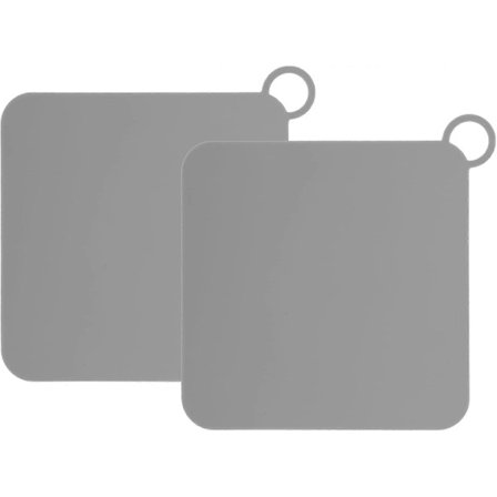 2-pak Silikone Gulvafløbsdæksel Deodorantmåtte Tætningsprop Universal Brusebad Gulv Vask Anti-blokerende Klistermærke Hårfanger