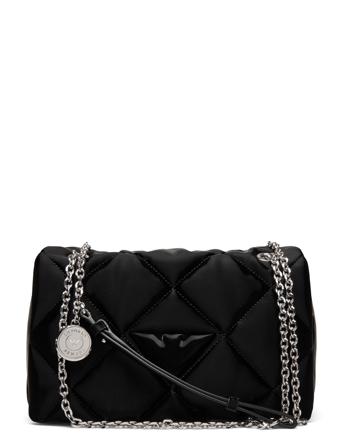 Shoulder Bag Skulderveske Veske Svart Emporio Armani*Betinget Tilbud