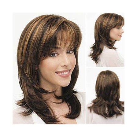 Naisten ruusuverkko täysi peruukki liukuvärjätty pitkä kihara synteettinen hius juhla cosplay rekvisiitta-