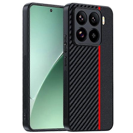 Hiilikuituinen puhelinkotelo, yhteensopiva Xiaomi 15:n kanssa