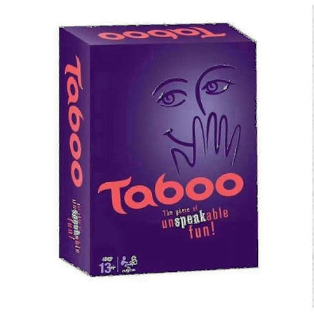 2025 Taboo Spil Klassisk Timeglas Timing Familie Brætspil WHBYV