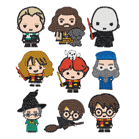 Tegneserie Prinsesse DIY Diamantmaleri Klistermærker Penneholder Krus Køleskab Harry Potter