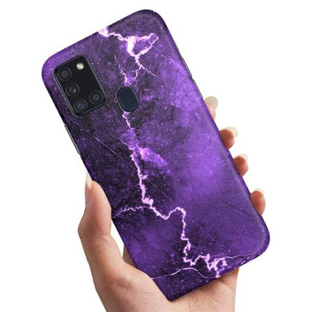 Samsung Galaxy A21s - Skal / Mobilskal Marmor Multifärg