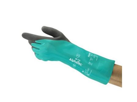 Ansell Kemikaliehandske AlphaTec 58-735 9 - Lyreco - Skyddsutrustning - Skyddshandskar - Skär- och stickskyddshandskar