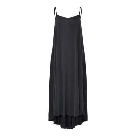 Selected Femme 16086071 finia midi Kjole Sort, Dame