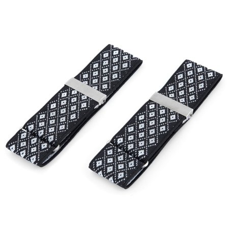 Tours-de-bras à motif géométrique monochrome pour hommes - Tours-de-bras