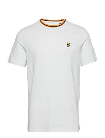 Tipped T-Shirt T-shirts Short-sleeved Vit Lyle & Scott