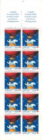 Frankrig 1996 - YT nr. 2045 (3039a) - Røde Kors Hæfte