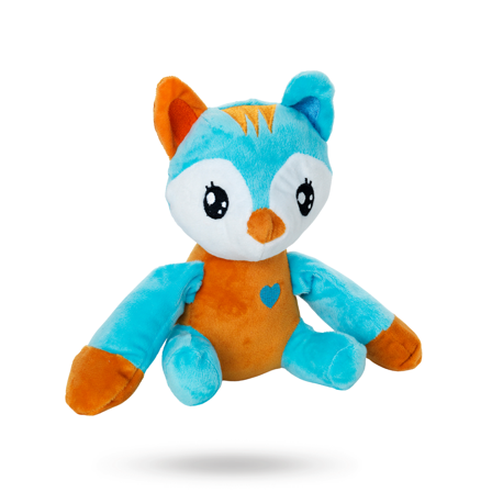 Dogman Kawaii Räv Turkos - Hundleksaker