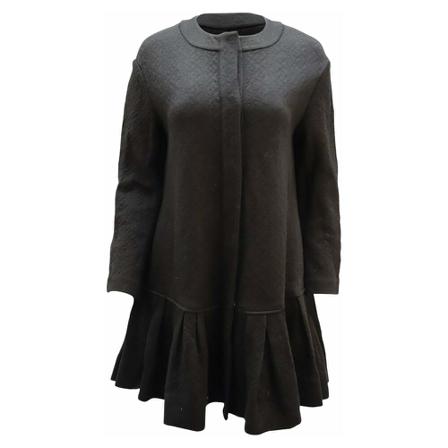 Diane Von Furstenberg Ballencya Frakke Kjole Sort, Dame