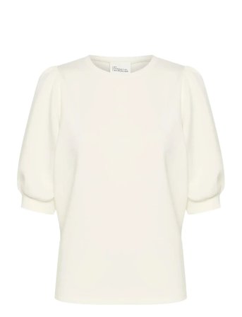 My Essential Wardrobe | Elmw Puff Round Neck Blouse | L