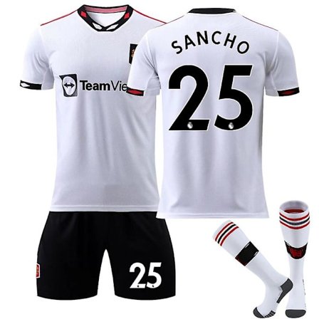 Manchester United Borta #25 Jadon Sancho Uniform fotbollströja