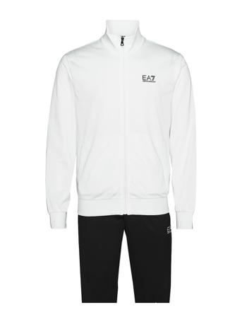 Tracksuit Sweat-shirts & Hoodies Tracksuits - SETS Vit EA7