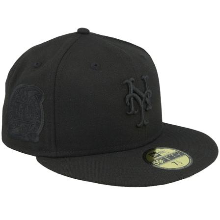 New Era - MLB Schwarz fitted Cap - New York Mets Obsidian Rose 59FIFTY Bob Series Black/Pink Uv Fitted @ Hatstore