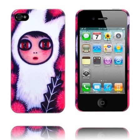 New Sketch (Rödögd Flicka) iPhone 4S Skal