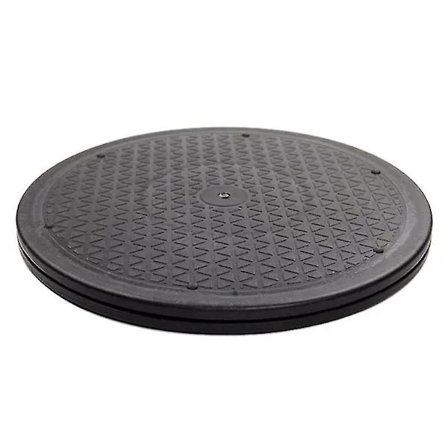 12-tums kraftig roterande vridplatta med stålkulor för bildskärm, TV, skivspelare