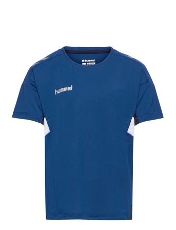Tech Move Kids Jersey S/S Blue Hummel