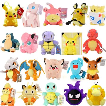Mub- Cartoon Anime Pehmolelut Pokemoned Pikachu Bulbasaur Squirtle Charmander Kawaii Pehmolelut Ota Leikkinuket Lahjoiksi Kuten Kuvassa9 Ota Yhteyttä 