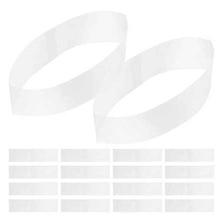 400 stk. varmekrympende bånd til flasker, krympebånd, klare PVC-krympeforseglinger til krukker, æteriske olieflasker og glasbeholdere