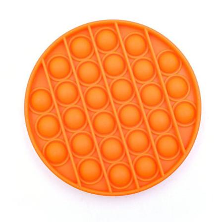 Fidget Toy För Avslappning Rund Orange
