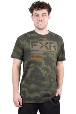 Camiseta FXR Elevate Premium Camuflaje militar/musgo M