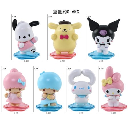 Mub- Melodifigur Sanrio Kanel Hund Culomi leksak Back to the little friend Melody G