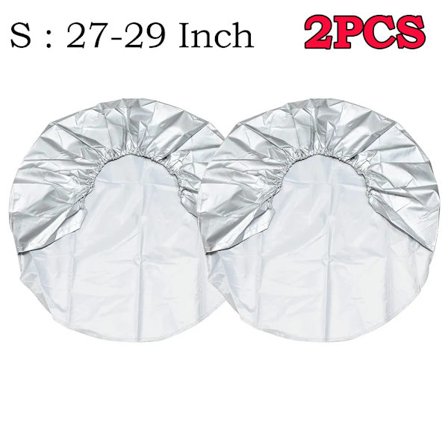 AD 1/2/4 ST Reservhjul Däckskydd Väska Bil Vattentät Dammtät Däckskydd 29-32 Tum För Lastbil Släpvagn Husbil Husbil