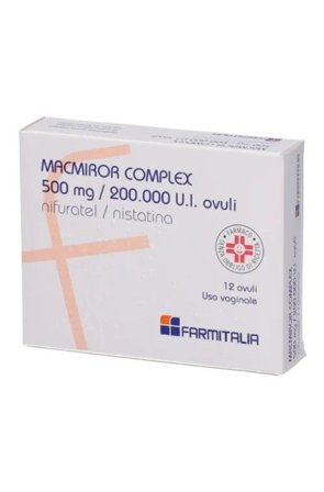 Macmiror Complex 12 Ovuli Vaginali 500mg / 200.000 U.I.