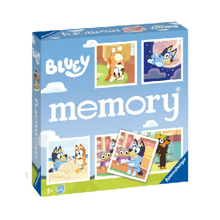 RAVENSBURGER Bluey memory Spel & pussel Unisex ONESIZE