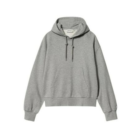 Carhartt Wip, Hoodies Grijs, Dames, Maat:S,Katoen
