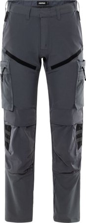 Fristads Herr Servicebyxa stretch 2653 LWS, Grå/Svart