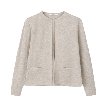 Sibin Linnebjerg Cardigan Sense Tröjor Dam Beige XL