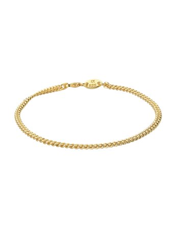 Ix Curb Medi Bracelet Gold IX Studios