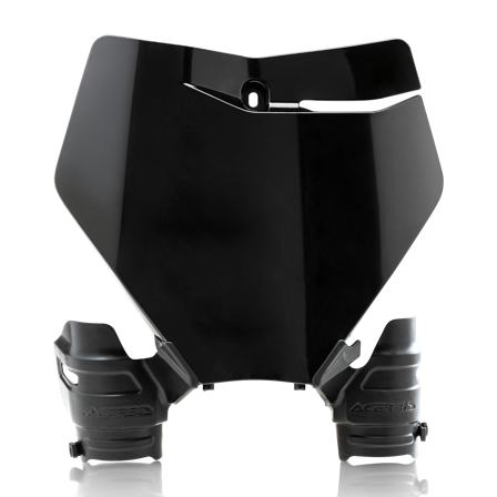 Nummerplate i Plastikk Acerbis Raptor Svart - KTM 300 XC-W 2019-2022