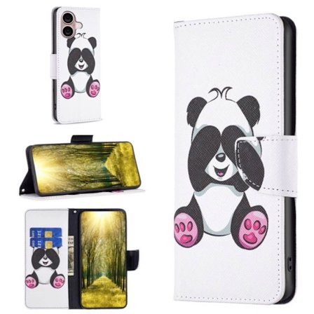 Plånboksfodral Apple iPhone 16 - Panda