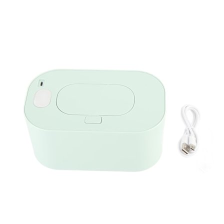 Våtserviettdispenser Varmer Toppvarme Lås Fuktighet Stor Kapasitet Babyserviett Varmer Blå Konstant Temperatur