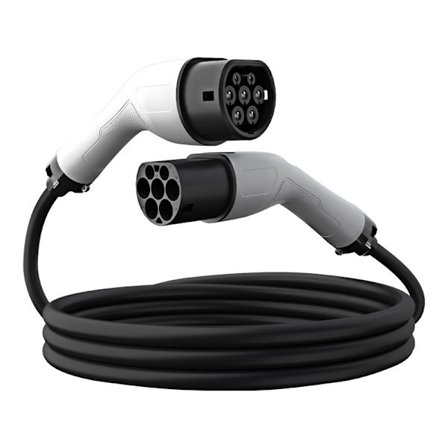 Tesla europeisk standardförlängningskabel - 32A enfas - 5 meter