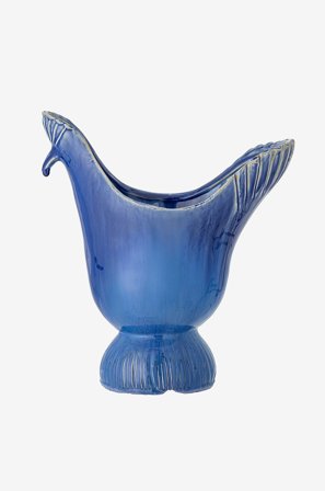 Bloomingville - Wylie Vase - Blå - Urtepotteskjulere & vaser - Fra Homeroom