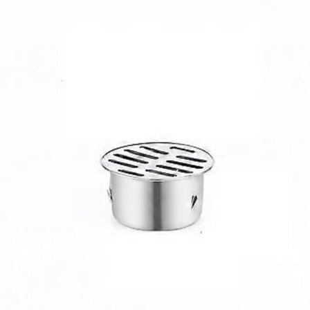 Rund Dränering Utomhus Balkong Golvbrunn Regnrör Lock Golvsil Dräneringspropp