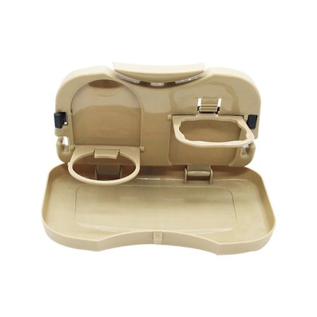 Beige säte bakre fällbara bord bricka