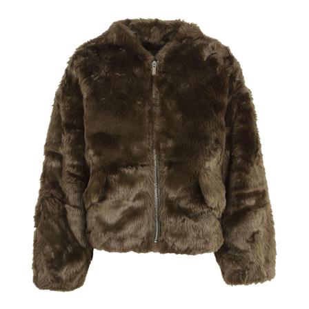 Proenza Schouler Faux Fur Shearling Jakke Grøn, Dame