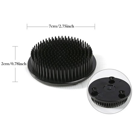 Rund Ikebana Kenzan Flower Frog Sugkopp Plast Flower Arr