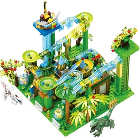 Leker Villages Orbital Baller Bor Pandas Crawlers Skog Action Bygge Klosser Klassisk Modell Sett Klosser sett