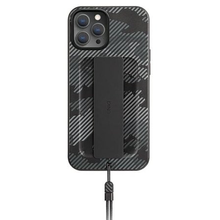 Uniq Heldro-fodral för iPhone 12 / iPhone 12 Pro - svart kamouflage