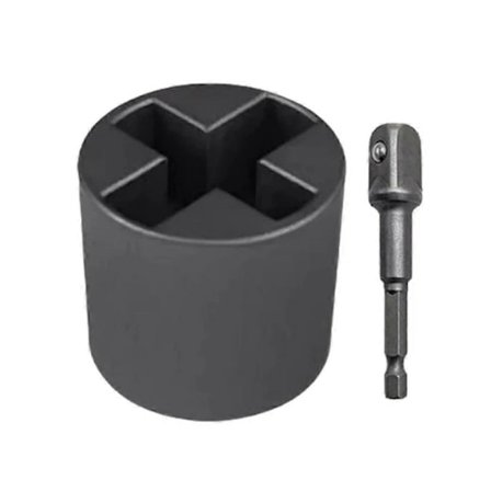 Jekk Socket Drill Adapter, Drill Adapter for Bil, Kraftig Arbeidsbesparende Verktøy